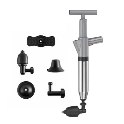 Professional High Pressure Pipe Plunger Toilet Plungers Pump Air Blaster Hose Unblocker Opener Drain Sinks Cleaning Gun Bathtub